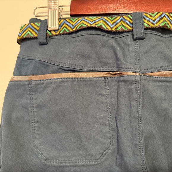 Columbia Women's Kestrel Trail II Omni-Shield Capri Pants Navy Blue Size 4 - Picture 8 of 11